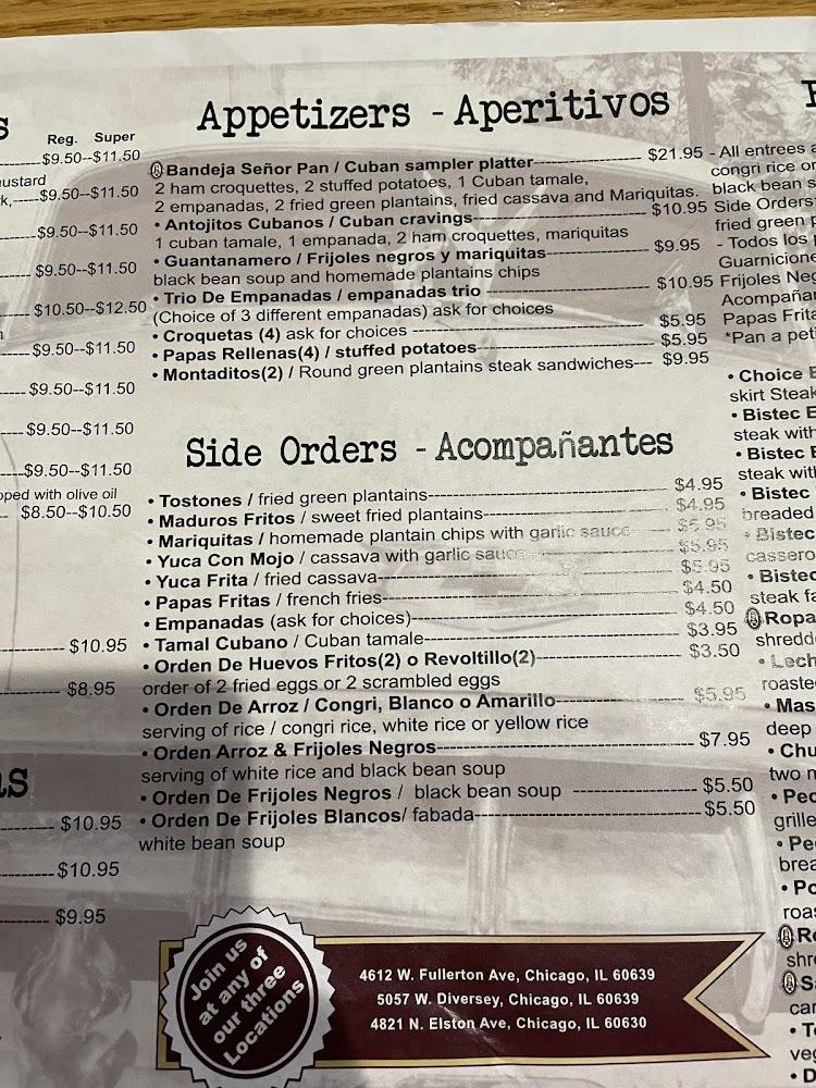 Señor Pan Cafe Menu image 3